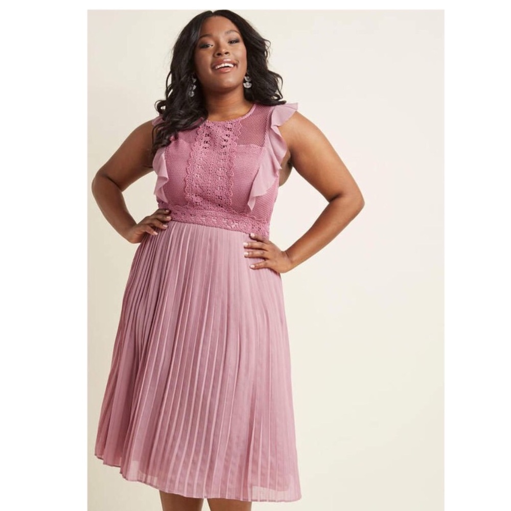 Modcloth Ruffled in Florence Midi Dress